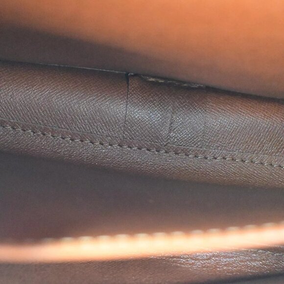 LOUIS VUITTON Cartouchiere GM Shoulder Bag Monogram Leather Brown - Picture 6 of 16